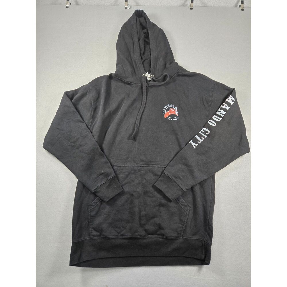 The Brigade San Diego Hoodie – Unisex Size Large – Black